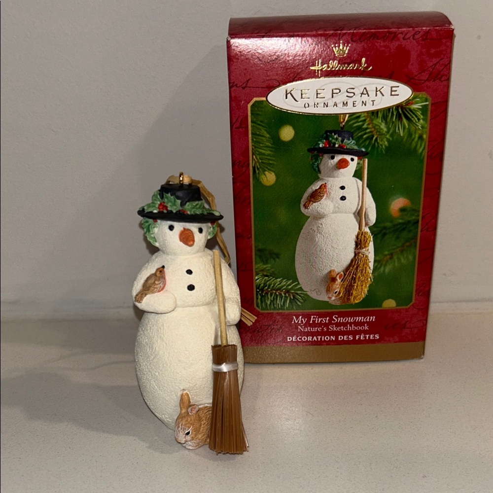 My First Snowman 2001 - Hallmark Keepsake Ornament